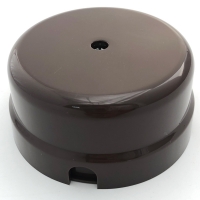 Нажмите для увеличения Коробка распределительная D90*H45мм, пластик серии Дежавю RS 77739-02, о/у, цвет Коричневый